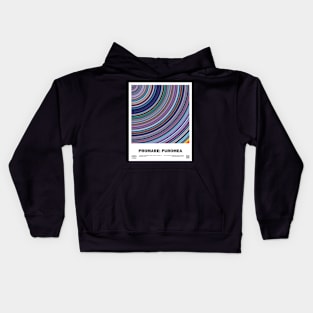 minimal_Promare Abstract Circular Art Anime Kids Hoodie